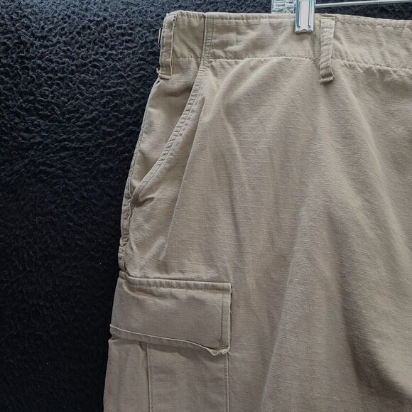 Tru-Spec Mens Pants Beige Size 39-43 100% Cotton Button Close Pockets Adjustable - Picture 11 of 12